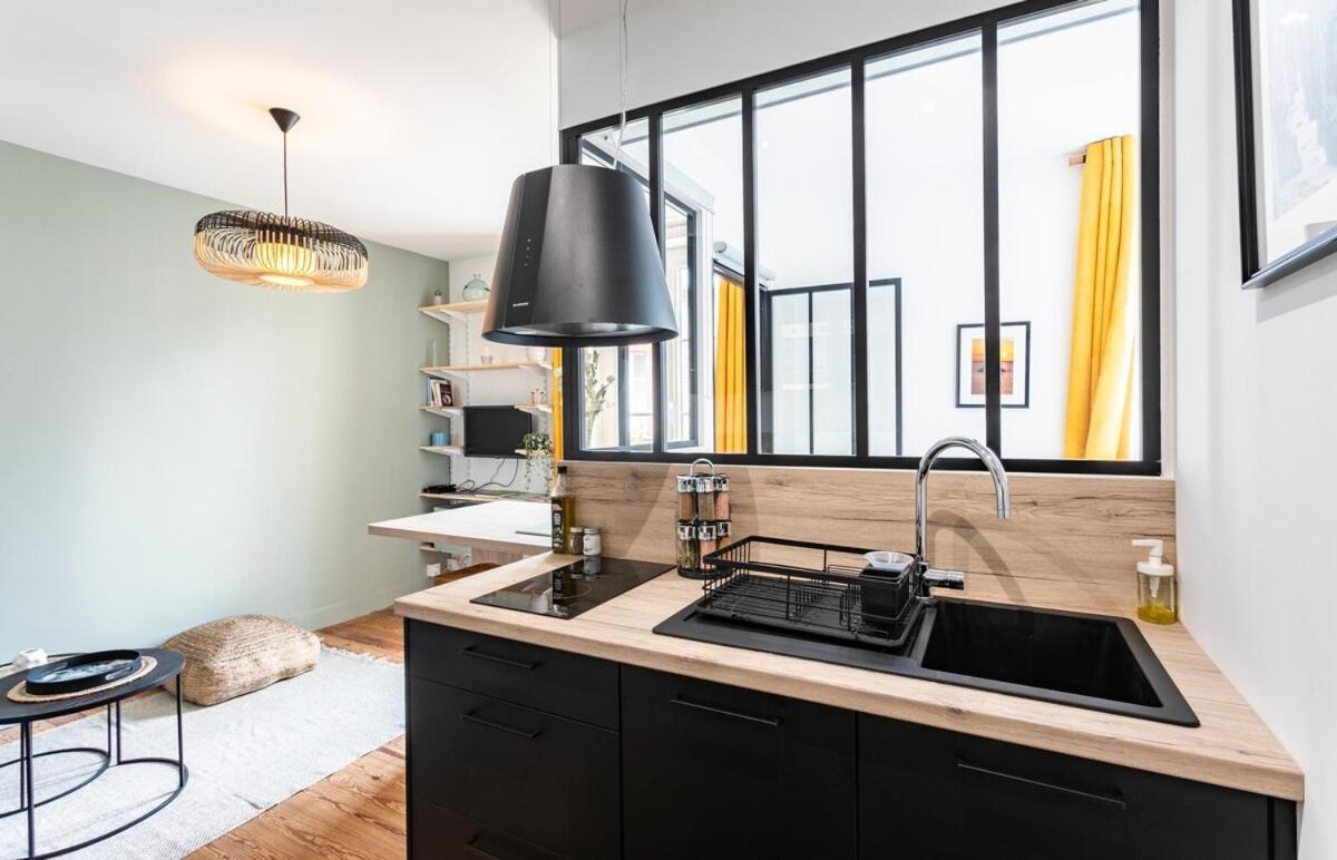 Ferienwohnung Lucelyne - Beau T2 Renove - Centre - Plage 400M Dinard Exterior foto
